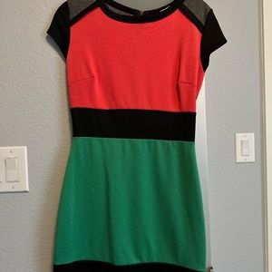 Apricot Lane Color Block Dress (Brand new, Size M)
